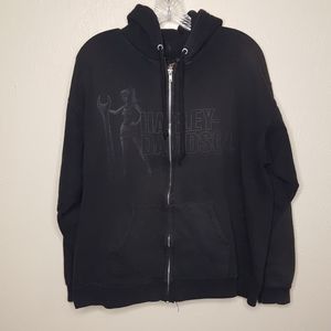 Harley-Davidson Jamestown CA zip up sweater